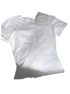 KUASHIDA 半袖 Tシャツ ホワイト オレンジプリント