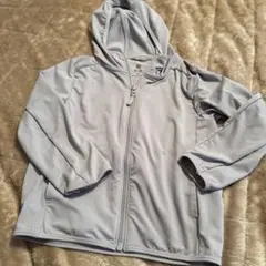 UNIQLO エアリズムパーカー110サイズ ライトグレー