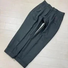 ブルーワーク　裾ダブルワークパンツ　テーパード　カーキ　トゥモローランド　S