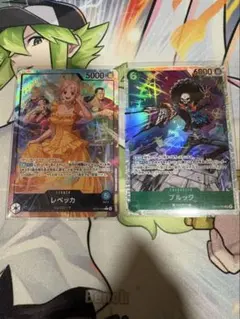 ワンピースカード　神の島の冒険　 レベッカ　リーダーパラレル　L★ 1枚
