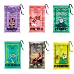 Happyくじ ハッピーくじ ズートピア2 H賞　マルチケース 6点