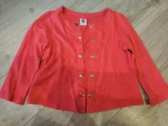 プチバトーカーディガン 24m/86cm