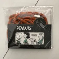 ＰＥＡＮＵＴＳ　スヌーピーライン　スマホストラップ