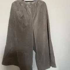 コーデュロイ ガウチョパンツ