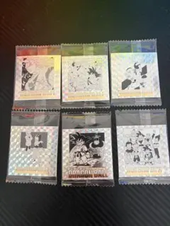 ドラゴンボール 40周年ウエハース第2弾 シール 6枚セット