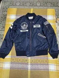 AVIREX トムキャットワッペン MA-1 フライトジャケット Lサイズ