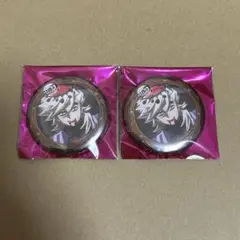 鬼滅の刃　無限城編　カフェ　ランダム缶バッジ　童磨　2点セット