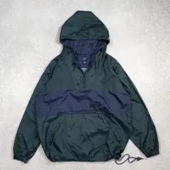 90s オールドギャップ GAP ナイロンアノラックパーカー M