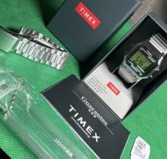 TIMEX タイメックス　保護フィルム￼ 社外品ベルト付き　デジタルのサムネイル