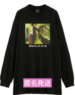 タグつき　GU ディズニー　マレフィセント　オーバーサイズロングスリーブTシャツ