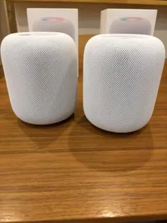 【メルカリ最安値】Apple Pod 第二世代 ホワイト 2台セット 中古 Apple HomePod 第二世代 ホワイト 2台セット - メルカリ