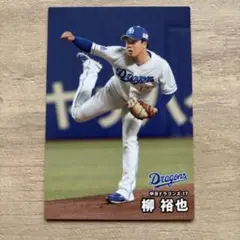 カルビー プロ野球チップス 柳裕也 中日ドラゴンズ 2025
