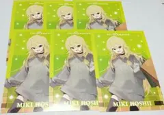 アイドルマスター  星井美希 ポストカード6枚 アニメイト