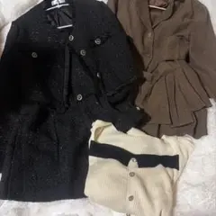 ワンホン まとめ売り 洋服 3点 セットアップ トップス