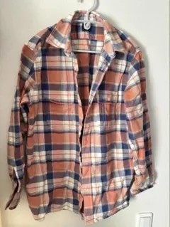 GapKids ギャップキッズ 長袖 チェックシャツ ネルシャツ 160cm