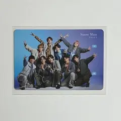 SnowMan バースデーカード