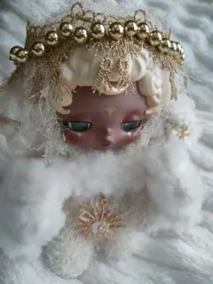 【スカルパンダ着せ替えセット】髪飾り＆ネックレス