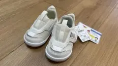 【新品未使用】イフミー　ベビーシューズ 12.5cm ホワイト