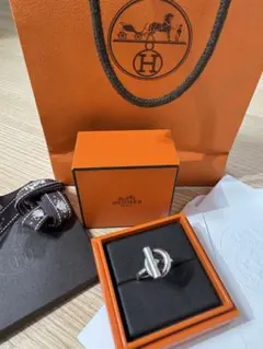 HERMES エルメス エシャペ MM シルバー リング 53 - メルカリ