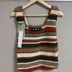 MARNI マルニ フラワーカフェ フィッシュバッグ ニットバッグ トートバッグのサムネイル