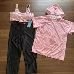 フィットネス　水着　4点セット　未使用　kirei beach 15LLサイズ