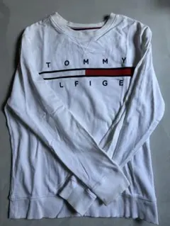 TOMMY HILFIGER ホワイト トレーナー XL