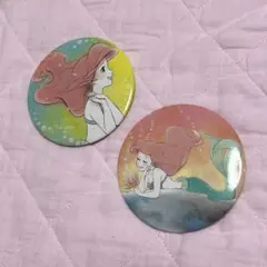 ディズニープリンセス 缶バッジ