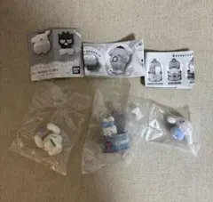 ガチャガチャ　サンリオ　シナモロール　3点セット　カンキャラ