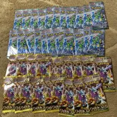 ポケモンカード　サイバージャッジ22パック　ワイルドフォース19パック