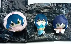 【3点セット】鬼滅の刃 桜餅 プラッシュ アイスたぴぬい マスコット 嘴平伊之助