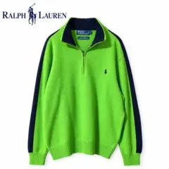 Polo Ralph Laurenポロラルフローレンハーフジップニットセーター