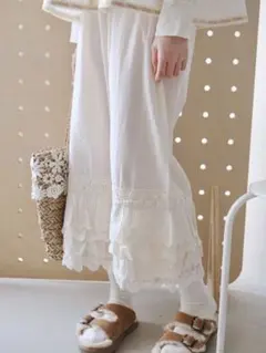 レースパンツ カジュアルパンツ