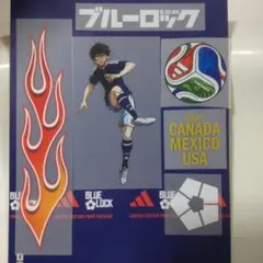 adidas サッカー日本代表 ユニフォーム ブルーロック ノベルティ 潔 世