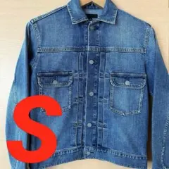 ユニクロ　デニム　ジャケット　トラッカー　2nd トレンド　大人気　おしゃれ　S