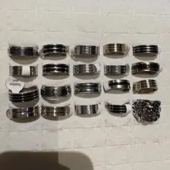 【新品・送料無料】メンズリング20点まとめ売りセットI 売り切れ続出！