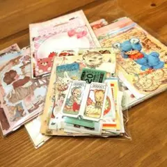 コラージュ素材＆メモ おすそわけセット(130↑)