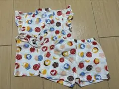 80cm カラフル模様 甚平