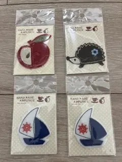 アイロンアップリケ ワッペン セット アイロン接着