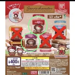 サンリオキャラクターズ　ミニチュアパッケージコレクション