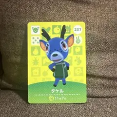 あつ森 amiibo タケル あつまれどうぶつの森