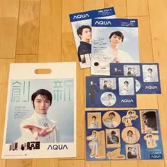 即日発送】羽生結弦 AQUA ステッカー スマホスタンドなど 6種セット