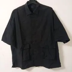 RAGEBLUE メンズ 半袖シャツ ブラックのサムネイル