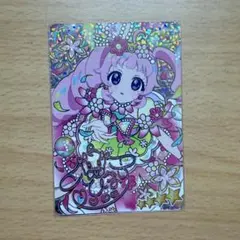 ひみつのアイプリ　フラワーバズリウムコスモスピンク　ひまり　サイン　パラレル