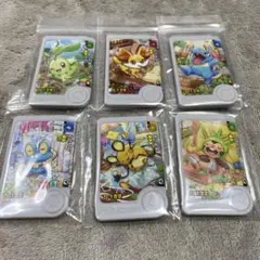 ポケモンフレンダ アートピック6枚セット ケロマツ フォッコ チコリータ