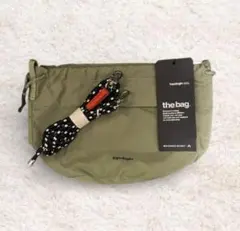 未使用　topologie トポロジー　巾着サコッシュ　グリーン