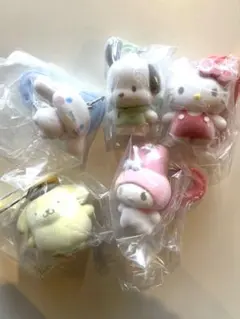 サンリオキャラクターズ カラフルカラビナ マスコットチャーム コンプリート