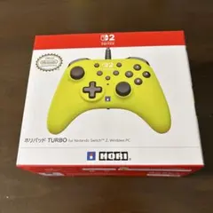 ホリパッド TURBO イエロー　Switch２　コントローラー