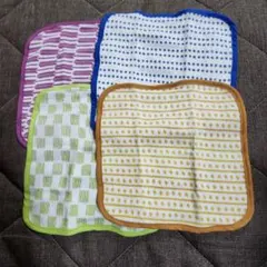 ガーゼハンカチ 4枚セット