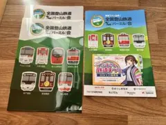 全国登山鉄道 パーミル会 クリアファイル　2枚　上高地線　ふるさと鉄道まつりのサムネイル