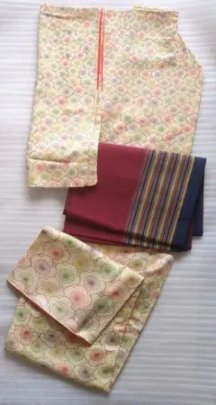【美品】着物　古着　小紋